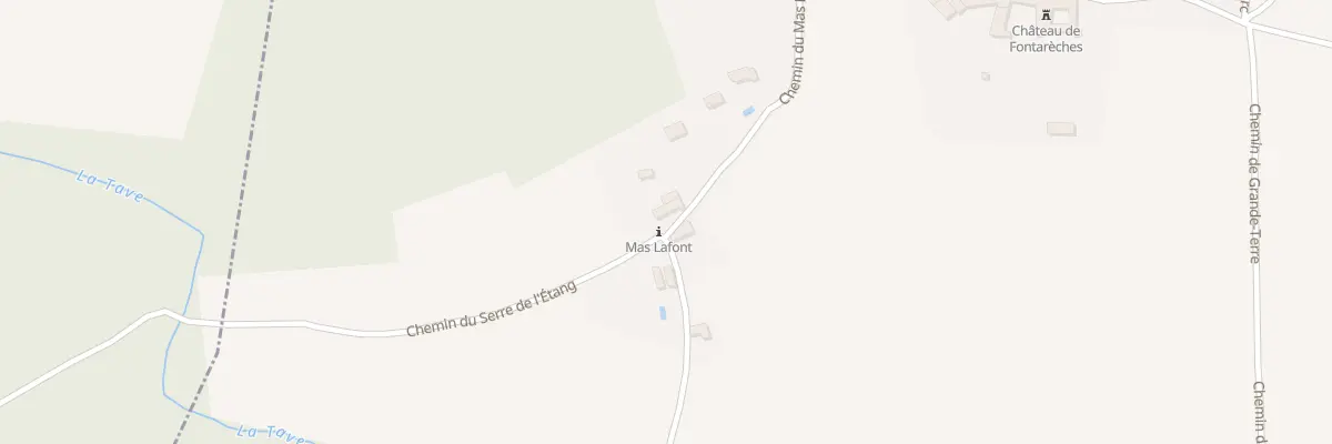 Plan du 5044 Marguey à Fontarèches