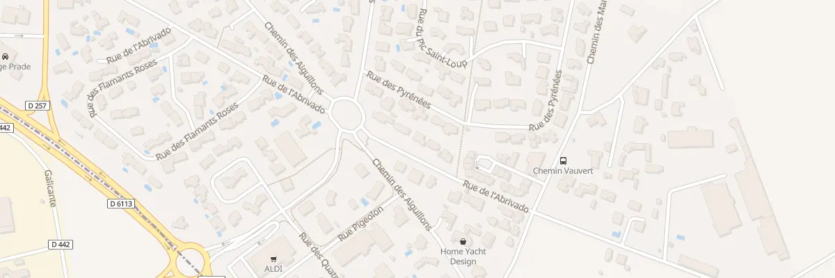 Plan du 515 Rue de l’Abrivado à Bouillargues