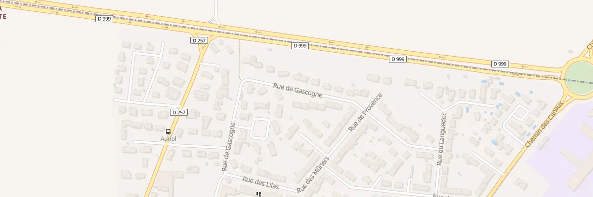 Plan du 18 Rue de Gascogne à Rodilhan