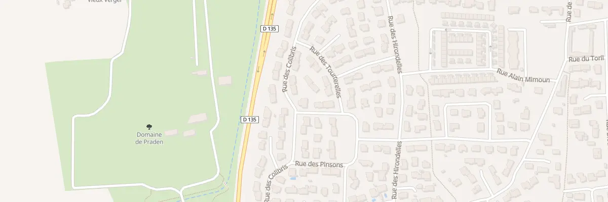 Plan du 6 Rue des Mesanges à Marguerittes