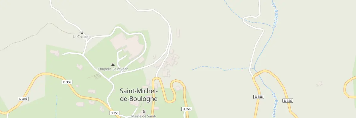 Plan du 5060 Boulogne à Saint-Michel-de-Boulogne