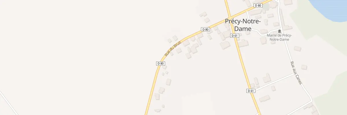 Plan du 15 Rue du Bruit à Paisy-Cosdon