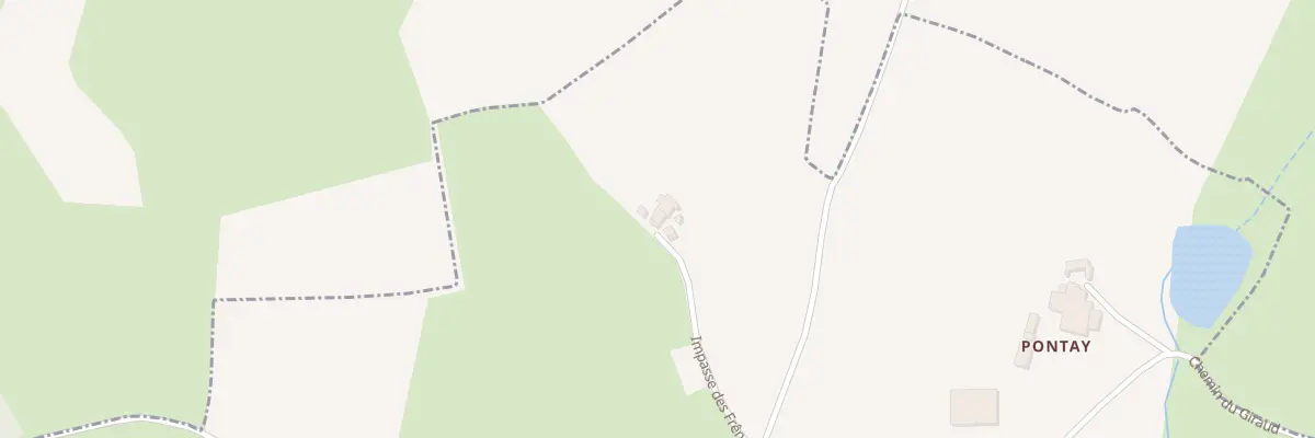 Plan du 196 Imp des Frênes à Saint-Clément-les-Places