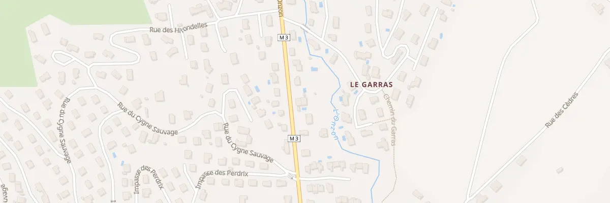 Plan du 34 Rue de l’Onzon à Sorbiers
