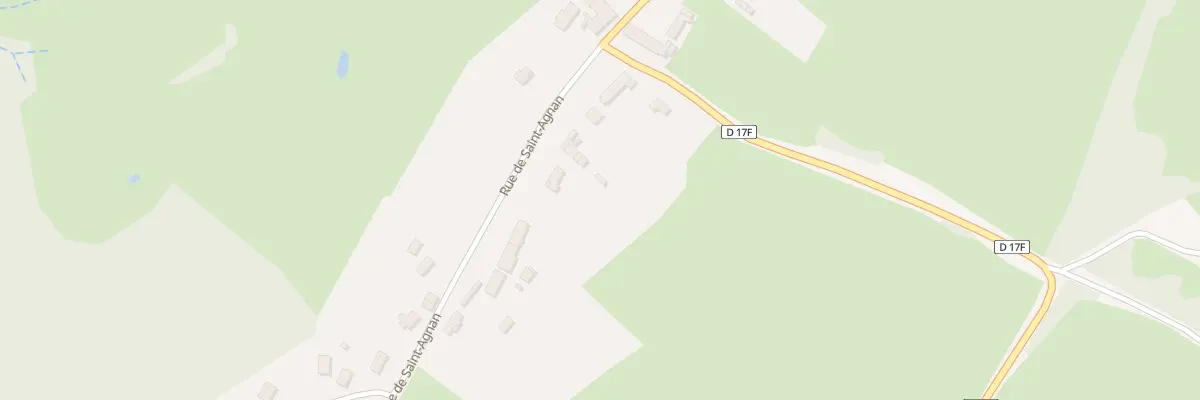 Plan du 39 Rue Saint Agnan à Magnien