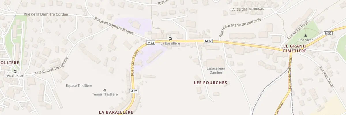 Plan du 25 Rue Victor Hugo à Saint-Jean-Bonnefonds