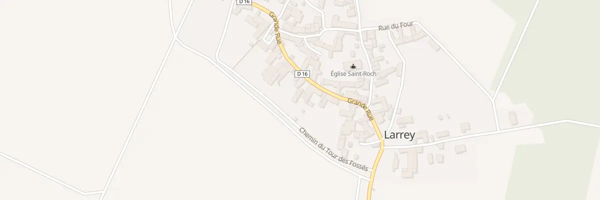 Plan du 11 Gr Grande Rue à Larrey
