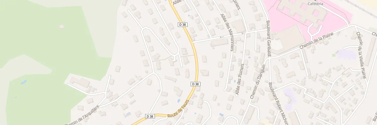 Plan du 12 Rue Cdt Etienne Lafay à Tarare
