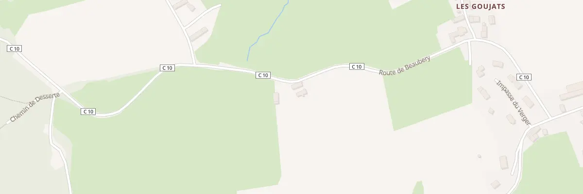 Plan du 5047 La Burtiniere à Verosvres