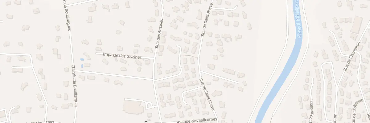 Plan du 16 Imp des Arbousiers à Saint-Gilles