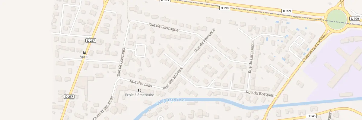 Plan du 1 Rue de Provence à Rodilhan