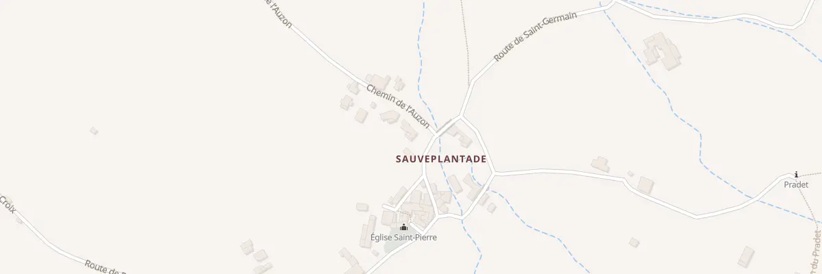 Plan du 205 Pas de l’Arche à Rochecolombe