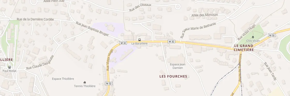 Plan du 23 Rue Victor Hugo à Saint-Jean-Bonnefonds