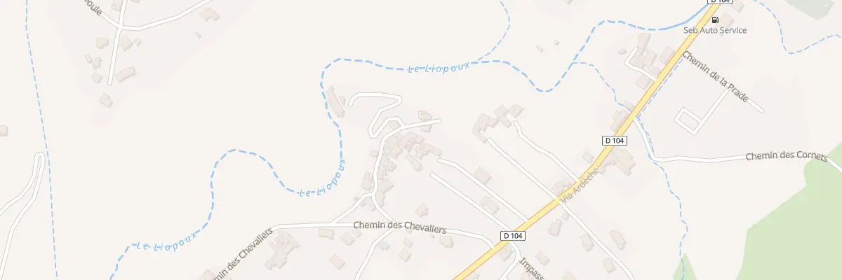 Plan du 5551 Les Mappias à Vesseaux