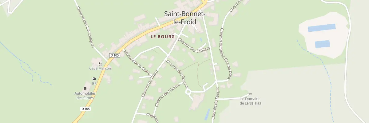 Plan du 7 Che des Boenes à Saint-Bonnet-le-Froid