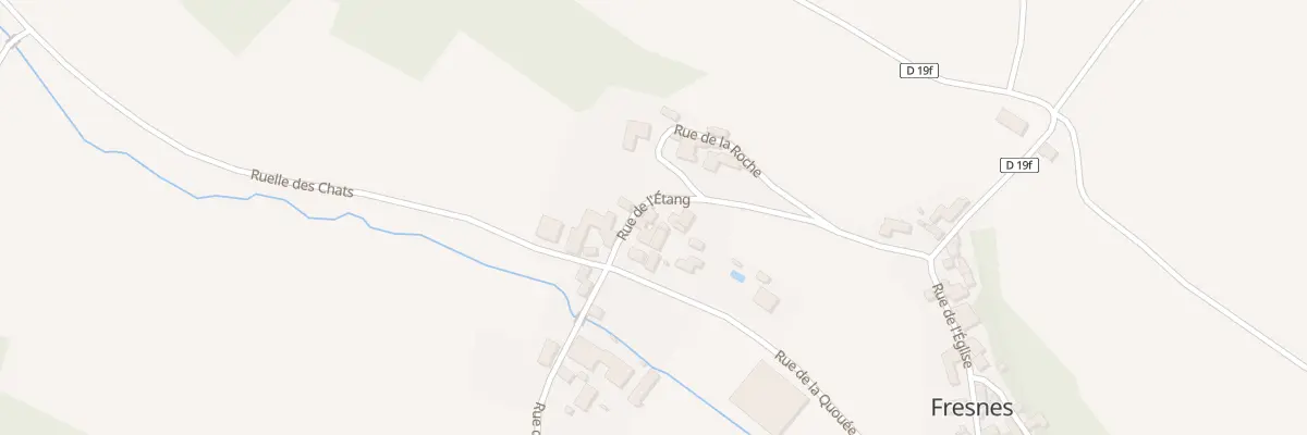 Plan du 3 Rue de l’Etang à Fresnes