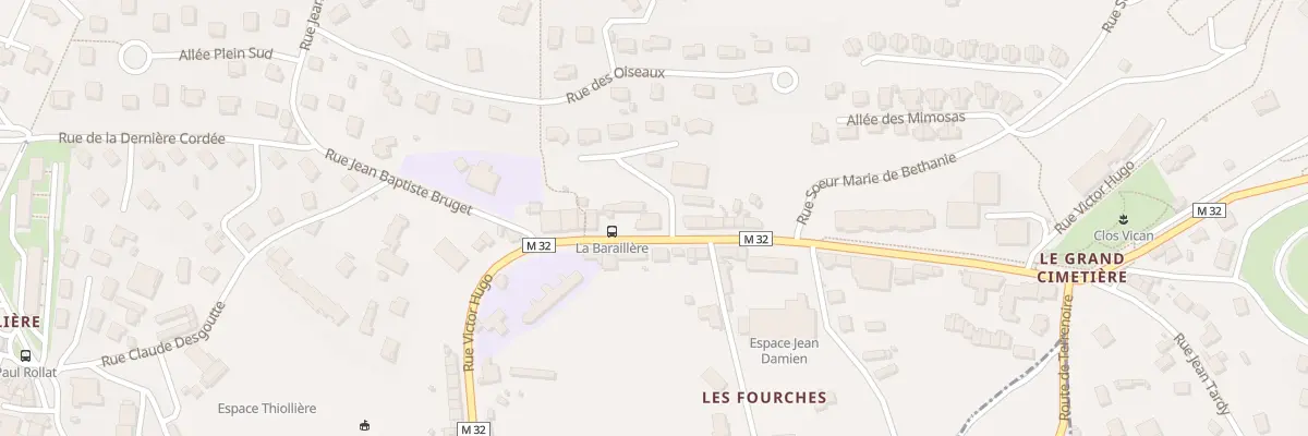 Plan du 16 Rue Victor Hugo à Saint-Jean-Bonnefonds