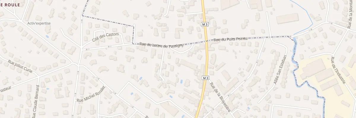 Plan du 7 Rue Mal de Lattre de Tassigny à La Talaudière
