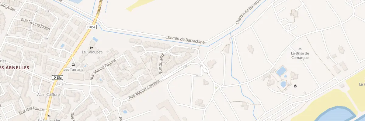 Plan de Pla Dou Mangio Fanjo à Saintes-Maries-de-la-Mer