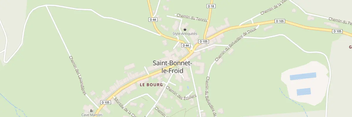 Plan du 4 Rue du Vivarais à Saint-Bonnet-le-Froid