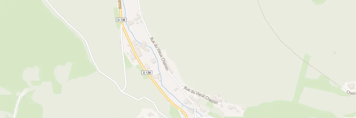 Plan du 8 Rue du Vieux Chemin à Saint-Sernin-du-Bois