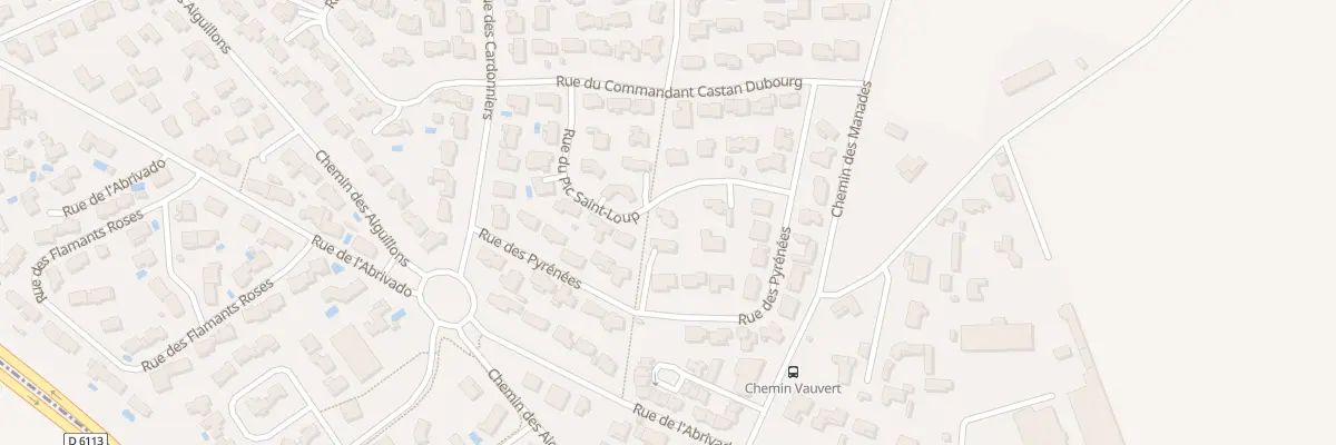 Plan du 16 Rue du Pic Saint Loup à Bouillargues