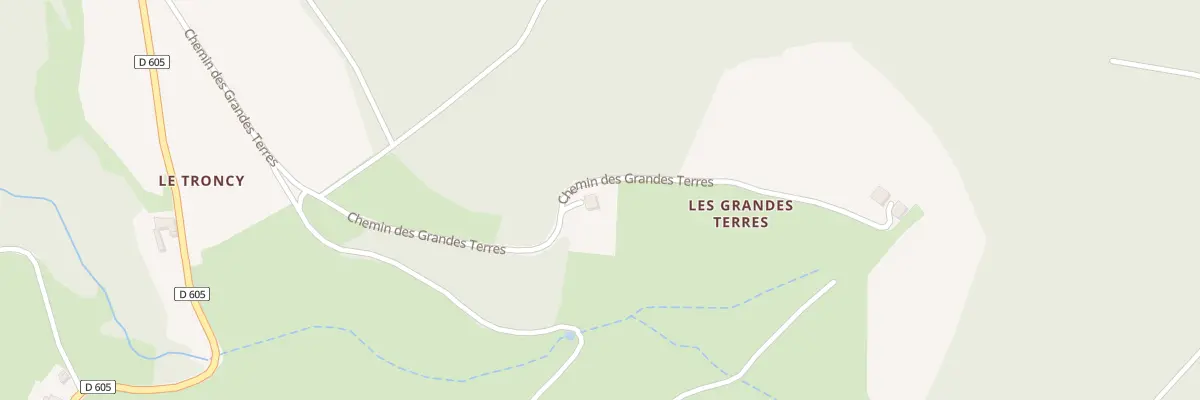 Plan du 5104 Les Grandes Terres à Saint-Bonnet-le-Troncy