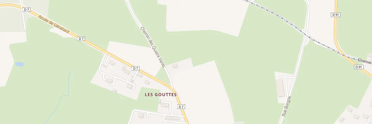 Plan du 40 Chem des Quatre Vents à Saint-Bonnet-de-Joux