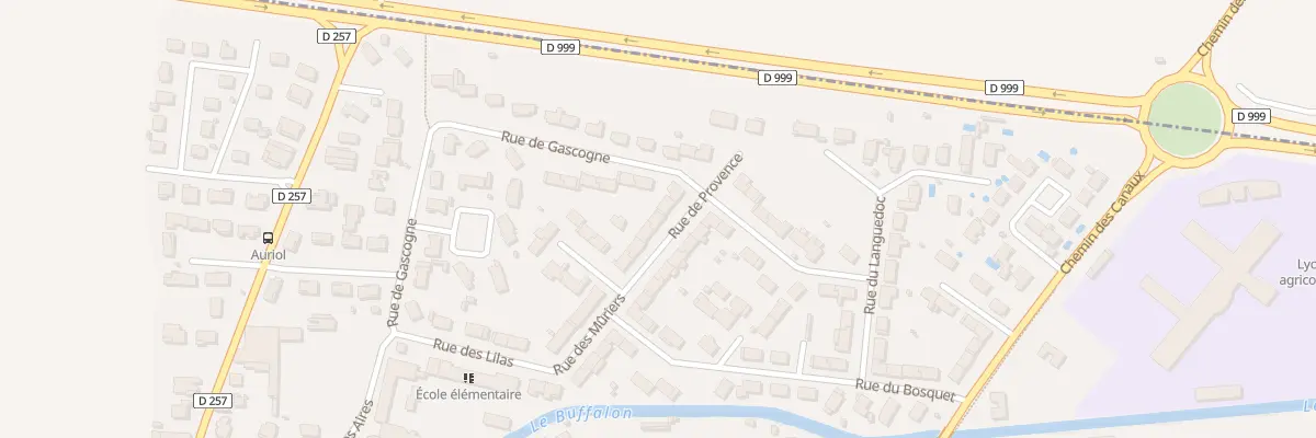 Plan du 7 Rue de Provence à Rodilhan