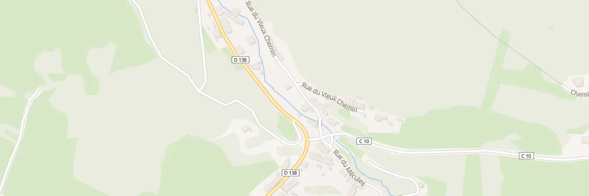 Plan du 3 Rue du Vieux Chemin à Saint-Sernin-du-Bois