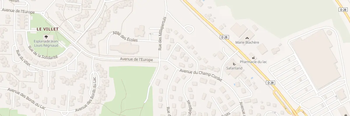 Plan du 2 Rue des Genêts à Torcy