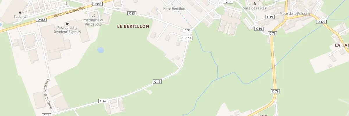 Plan du 190 Rte de la Chapelle à Saint-Bonnet-de-Joux