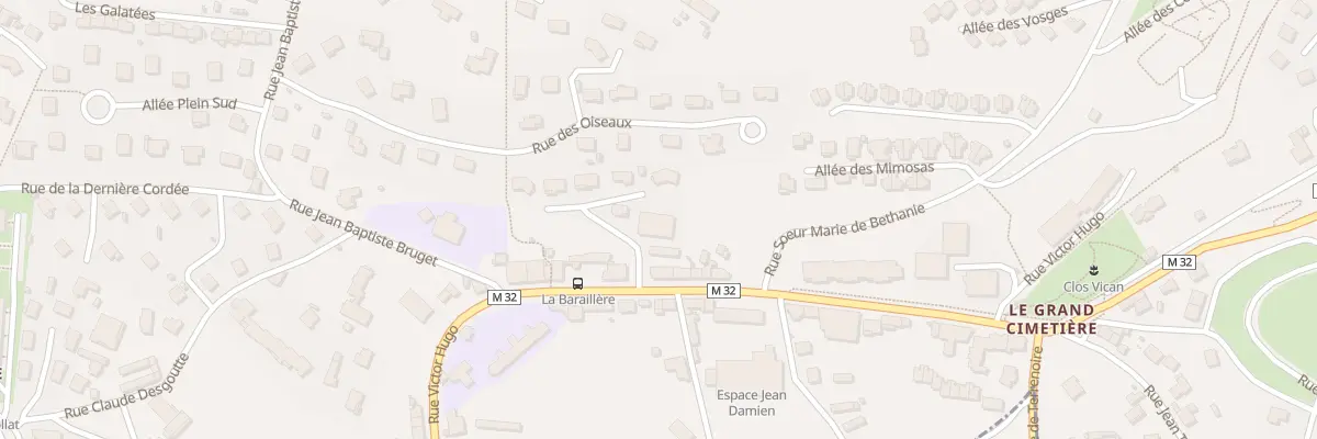 Plan du 14B Rue Victor Hugo à Saint-Jean-Bonnefonds