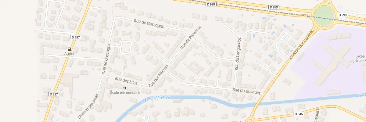 Plan du 6 Rue de Provence à Rodilhan