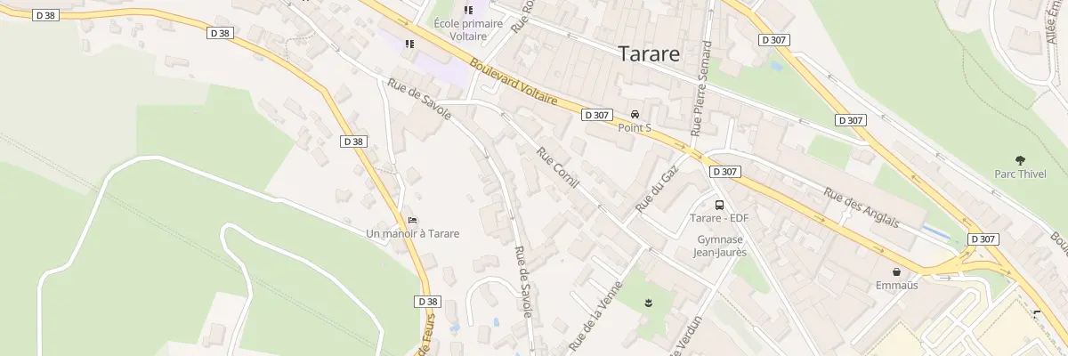Plan du 5B Rue CORNIL à Tarare