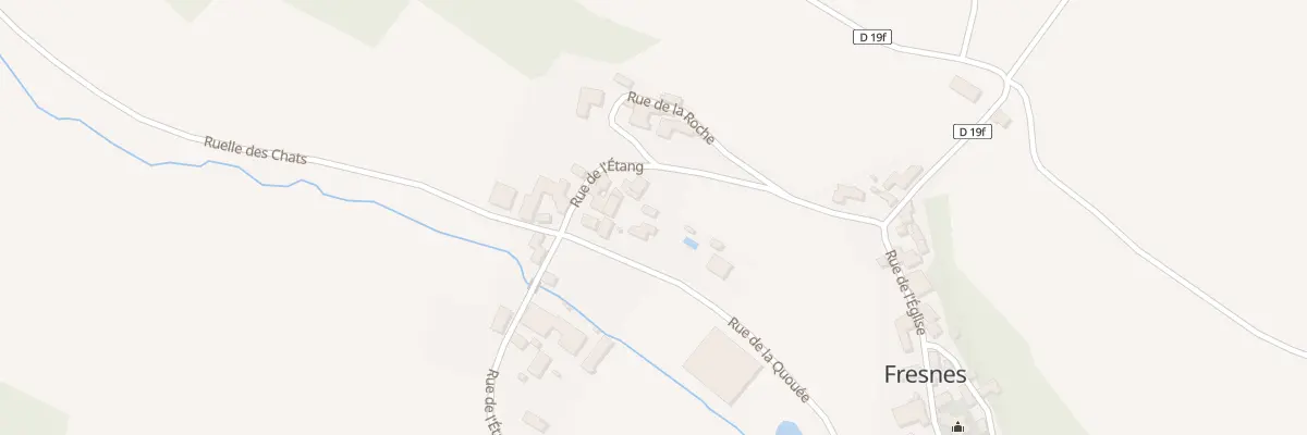 Plan du 3B Rue de l’Etang à Fresnes
