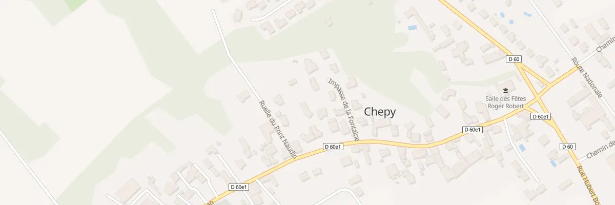 Plan du 14B Imp de la Fontaine à Chepy