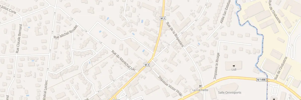 Plan du 75B Rue de la République à La Talaudière