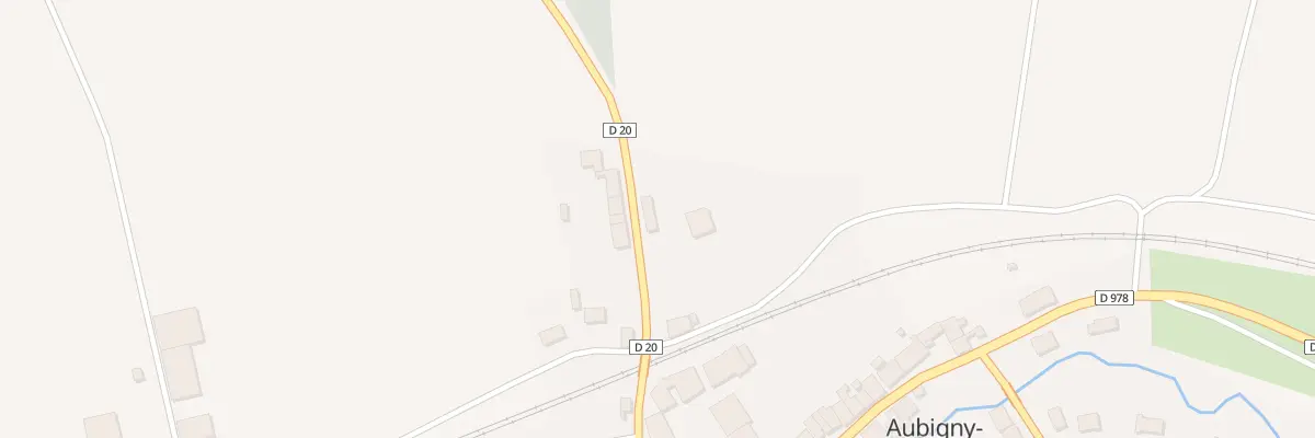 Plan du 20 Rte de l’Arbre de la Liberté à Aubigny-les-Pothées