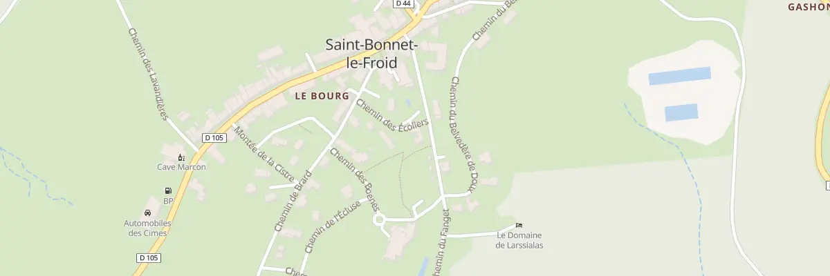 Plan du 9003 Lot Herbier des Boenes à Saint-Bonnet-le-Froid