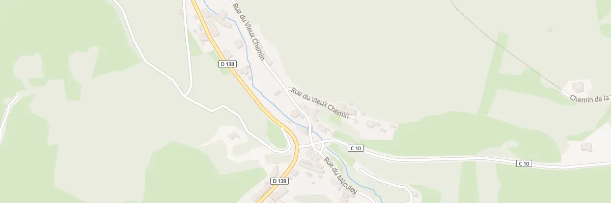 Plan du 4 Rue du Vieux Chemin à Saint-Sernin-du-Bois