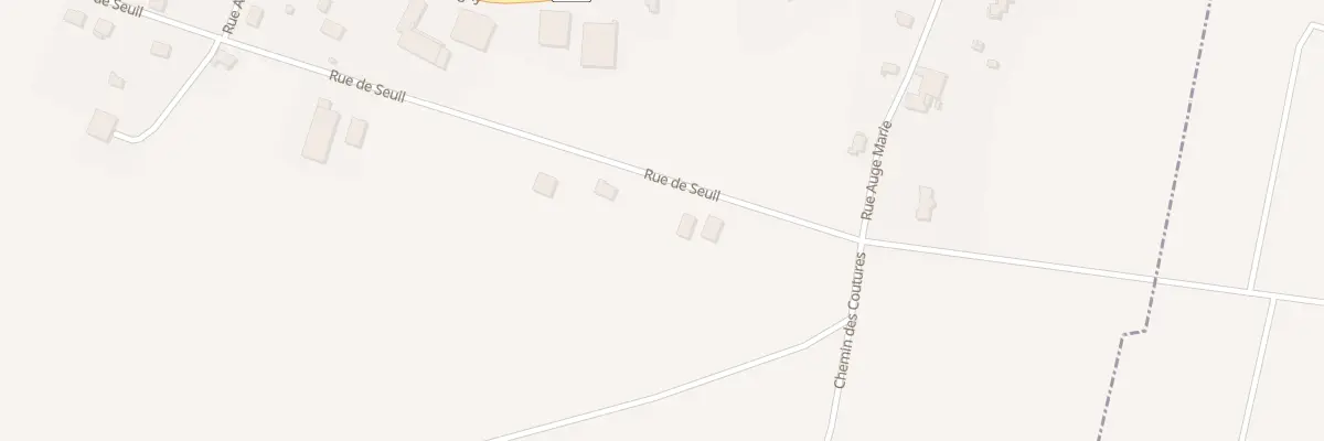 Plan du 32 Rue de Seuil à Thugny-Trugny