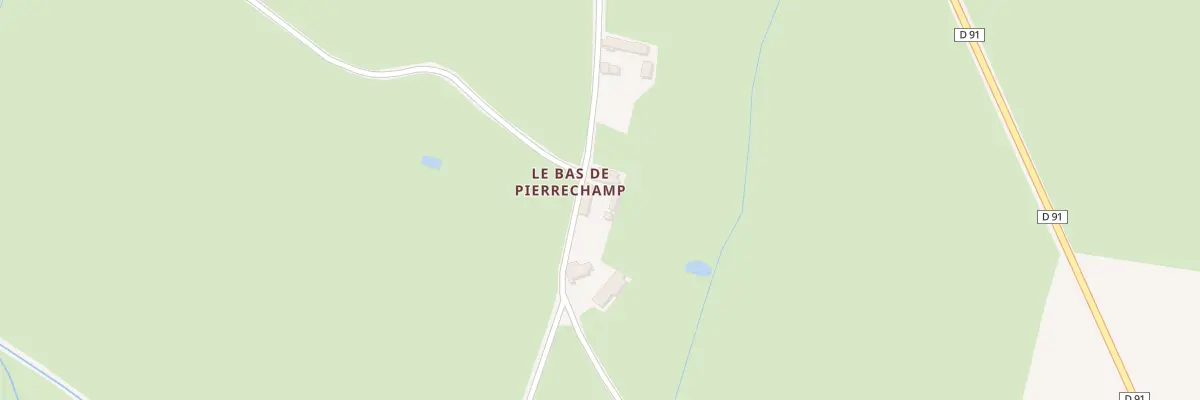 Plan du 1515 Che de Pierrechamp à La Guiche