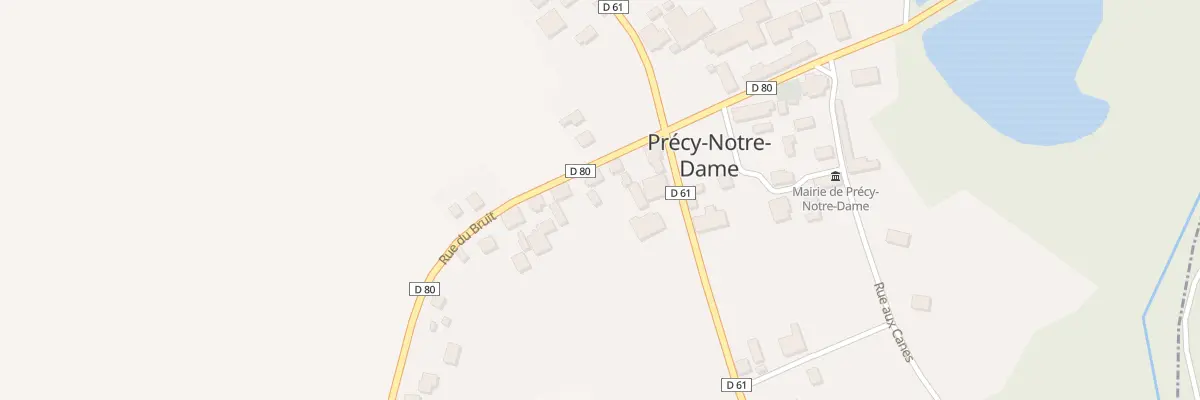 Plan du 5 Rue du Bruit à Précy-Notre-Dame