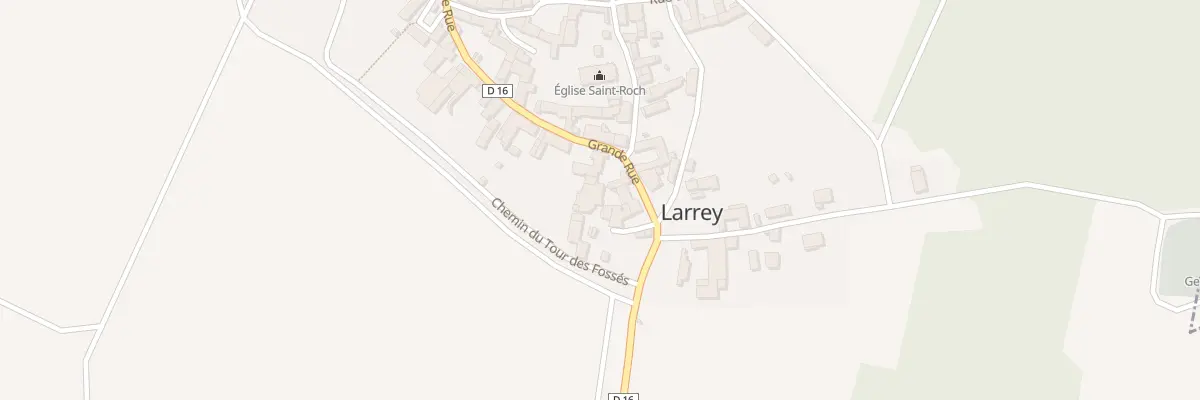 Plan du 5A Gr Grande Rue à Larrey