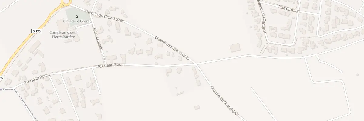 Plan du 5373 Le Grand Gres à Rodilhan