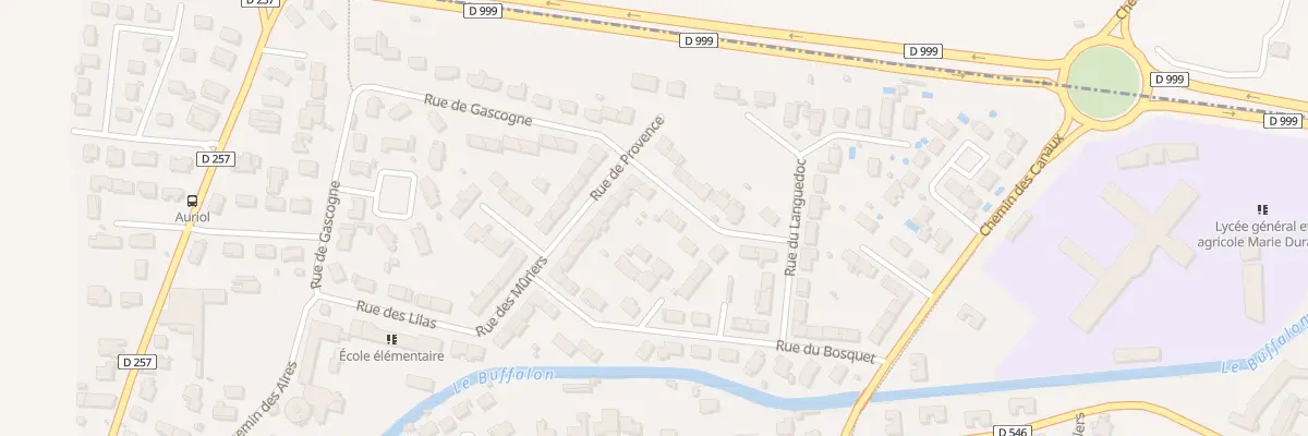 Plan du 4B Rue du Roussillon à Rodilhan