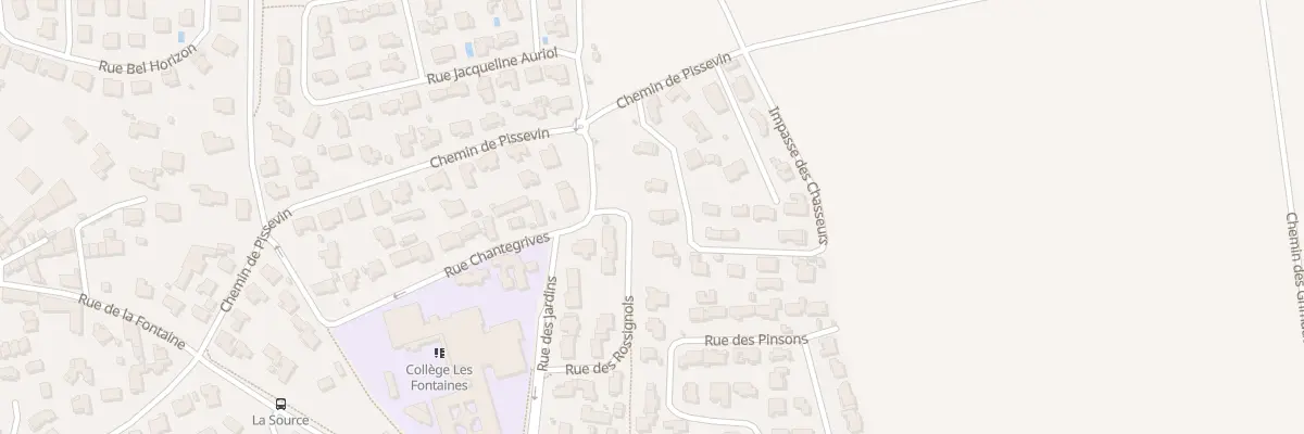 Plan du 3B Che des Alouettes à Bouillargues