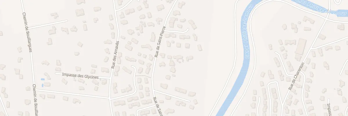 Plan du 34Q Rue de Saint-pierre à Saint-Gilles