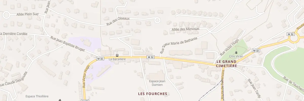 Plan du 8 Rue Victor Hugo à Saint-Jean-Bonnefonds